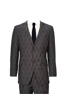 条纹男士黑色时尚照