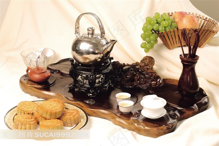 中秋节月饼精美图片素材