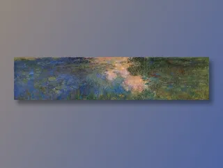 克劳德·莫奈睡莲作品