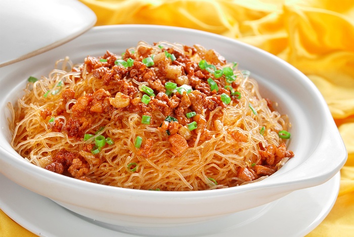 石锅煲类火锅川菜特色菜肉松粉丝煲