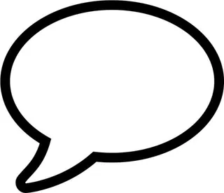 语音气球 PNG免抠