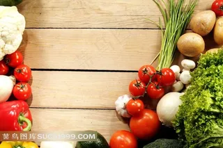 新鲜绿色蔬菜摄影