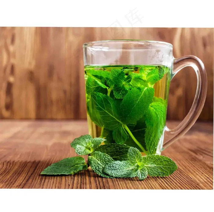 清新薄荷茶饮品摄影图片 清新薄荷茶饮品摄影图片