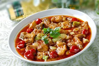 XCXC0781大蒜烧鲢鱼