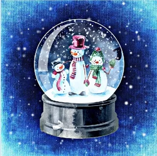 圣诞节冬天背景风景