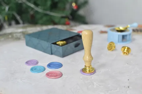 印章 蜡印章 浮雕 礼盒信封封口 (9)