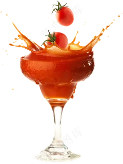 果汁鲜果汁柠檬汁橙汁免抠