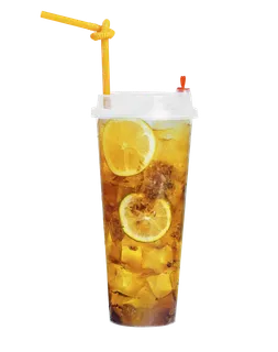 奶茶照片拍摄果汁柠檬红茶