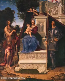 达芬奇欧洲人物油画图片