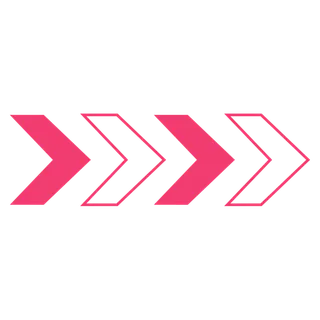 霓虹风格前进箭头