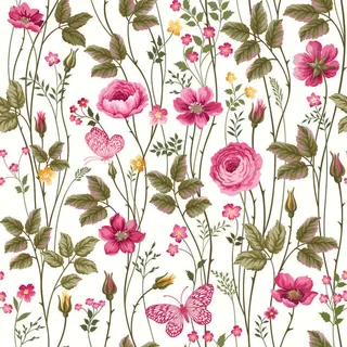 花卉唯美手绘花朵面料纹理手机壳布料面料印花服装矢量图案素材