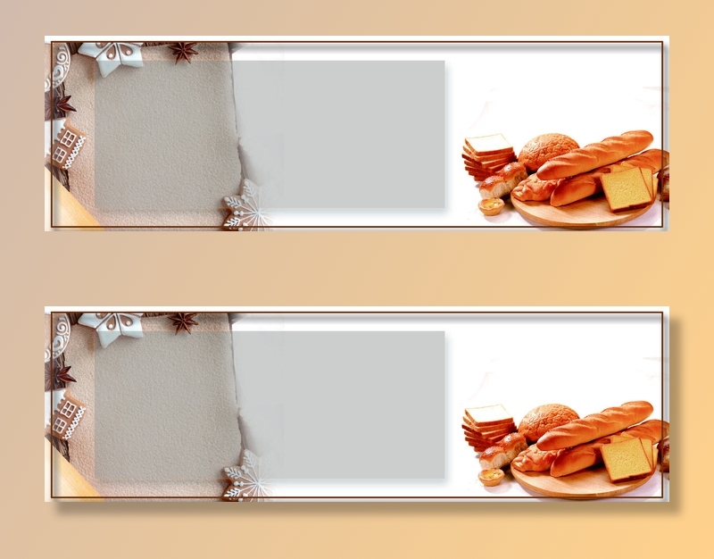 电商广告白色面包零食背景