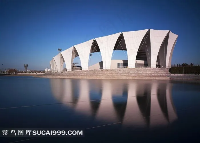 上海浦东卢浦大桥风景大图