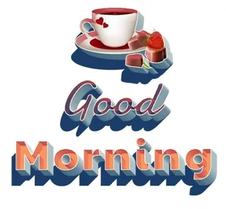 早上好 PNG免抠