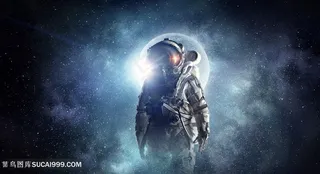 航天宇航员太空科幻精致图片