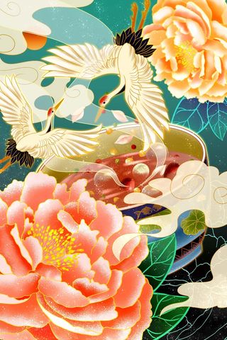 冬至插画 冬至图片海报