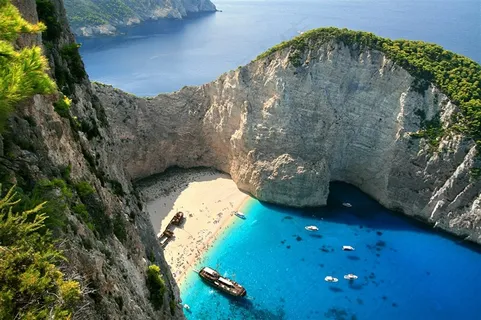 美丽的海岛风光风景图片