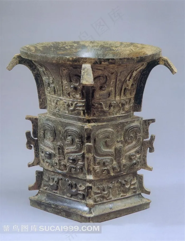 古代酒器爵杯高清素材