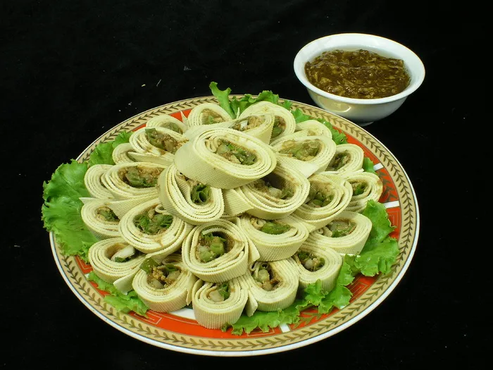 家常菜|美食|菜谱|菜单|0759农家豆腐皮