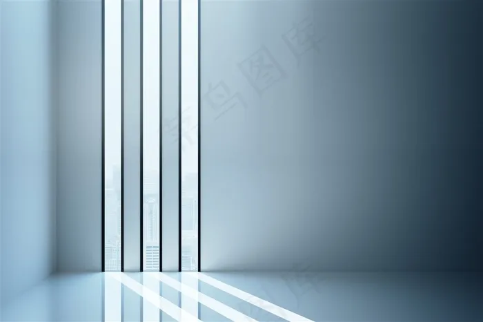 高档简约办公室装修素材