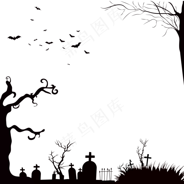 万圣节边框万圣节元素像框