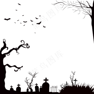 万圣节边框万圣节元素像框
