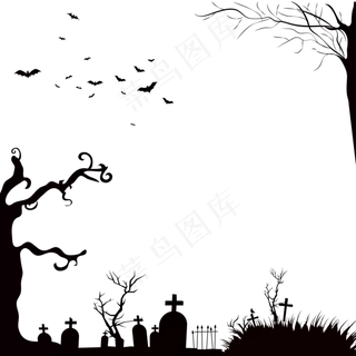 万圣节边框万圣节元素像框 万圣节边框万圣节元素像框