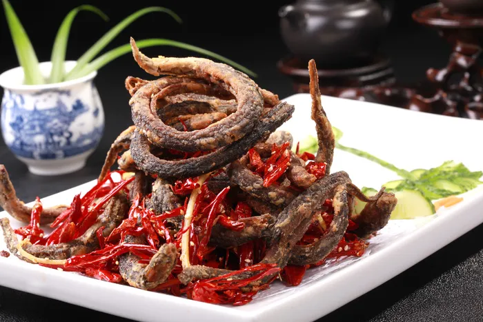 干煸手撕鳝 (1)