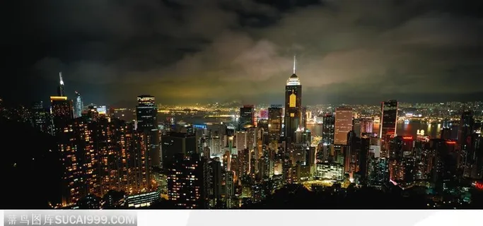 香港太平山顶夜景