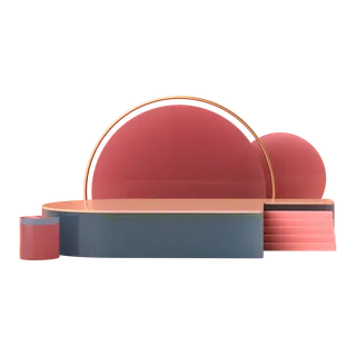 展台素材免扣产品展示台PNG