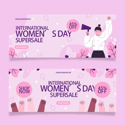 三八妇女节海报女神节海报