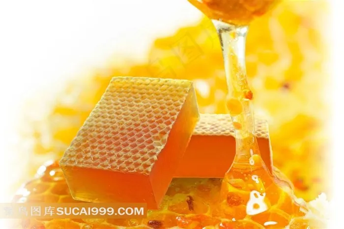 香甜诱人的蜂蜜图片-