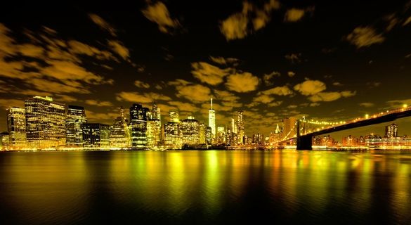 城市夜景宏高清图片