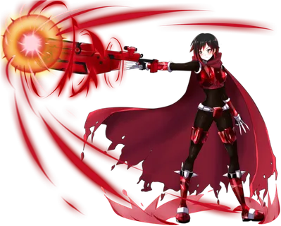 红色剑客武士人物素材卡通