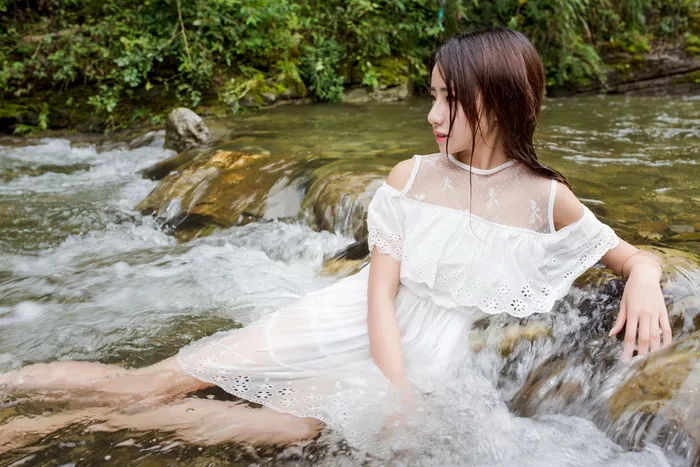 摄影图片人物美女模特照片