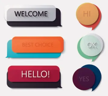 免抠标签矢量素材