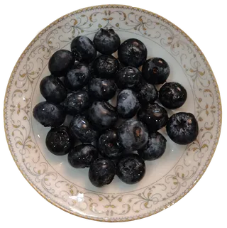 小份蓝莓免抠实物实拍摄影元素素材