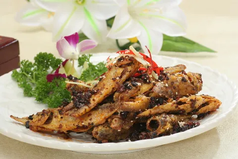 干煸小黄花  18元 (2)