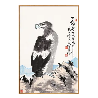 秃鹫画卡通装饰画 秃鹫画卡通装饰画