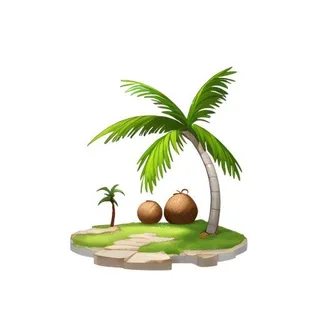 椰树棕榈树免抠