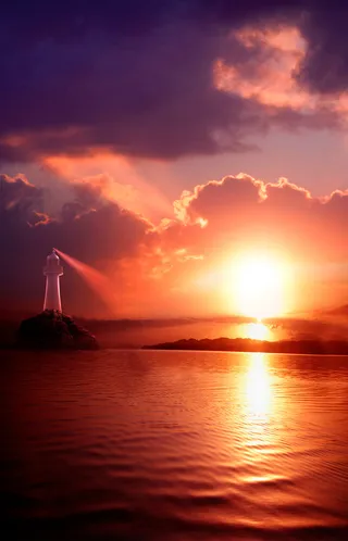 风景海报PSD素材