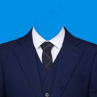 西装模板  男生西装 寸照模板 西装 证件照 西服 免抠