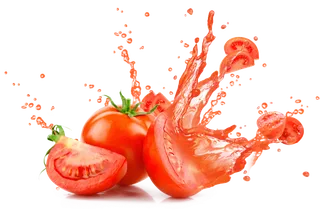 西红柿喷溅素材免扣