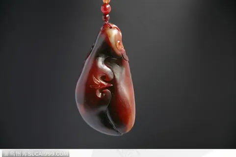 中华传统-红色的凤凰玉吊坠 中华传统-红色的凤凰玉吊坠