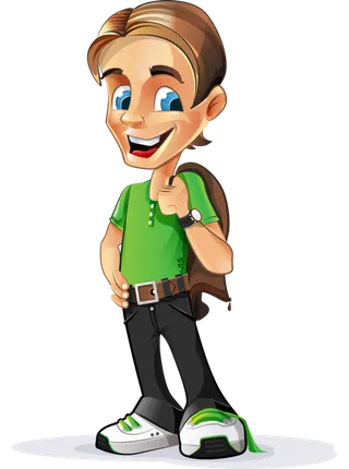 商务人士卡通简笔