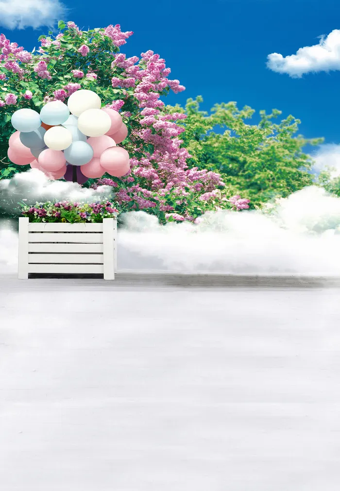 多彩蓝天