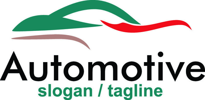 失量手绘汽车标志