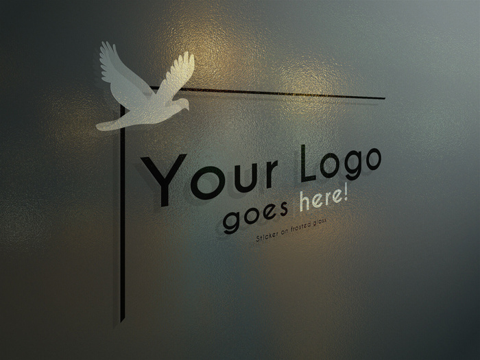 LOGO效果展示样机psd模版下载