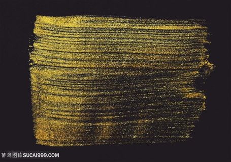 时尚金色笔触质感高清图片