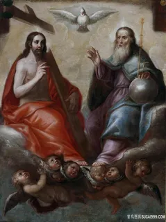 唯美教会老人油画装饰画 唯美教会老人油画装饰画